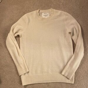 Cream Hudson North cashmere sweater
